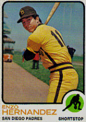 1973 Topps Baseball Cards      438     Enzo Hernandez